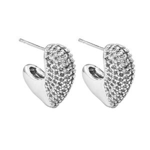 Elegant Silver Stud Earrings